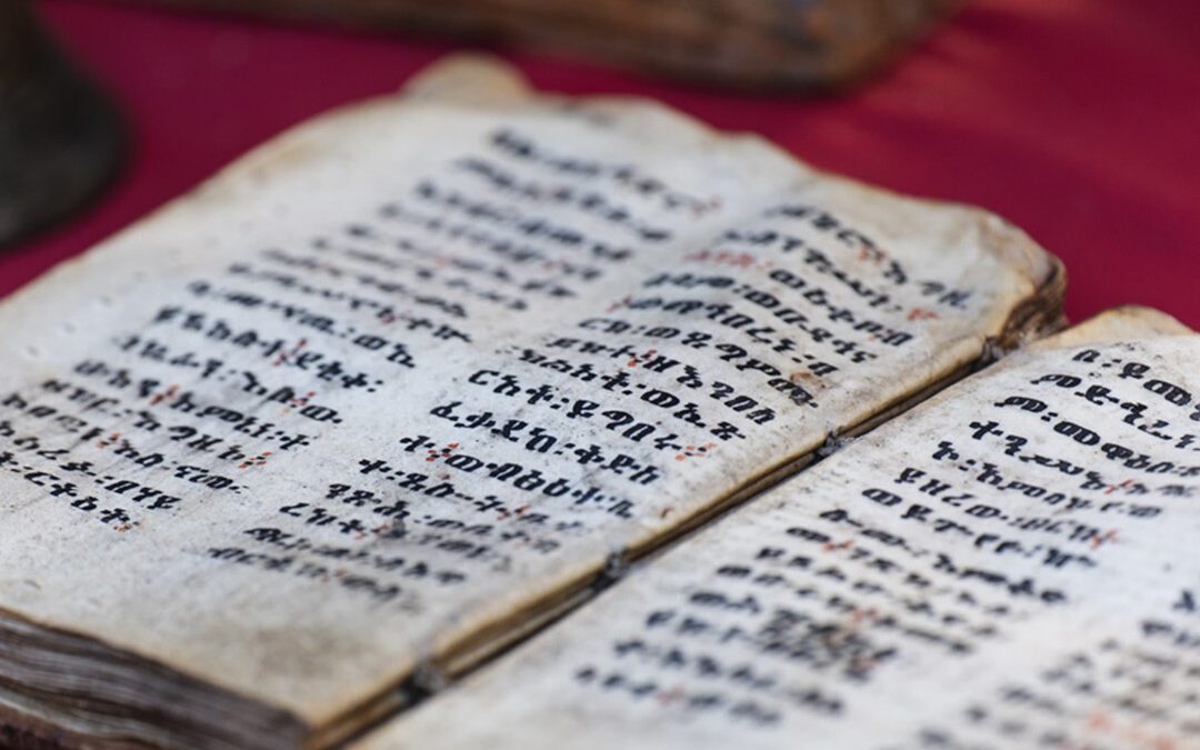 Un manoscritto sacro? Ma in quale lingua è scritto?